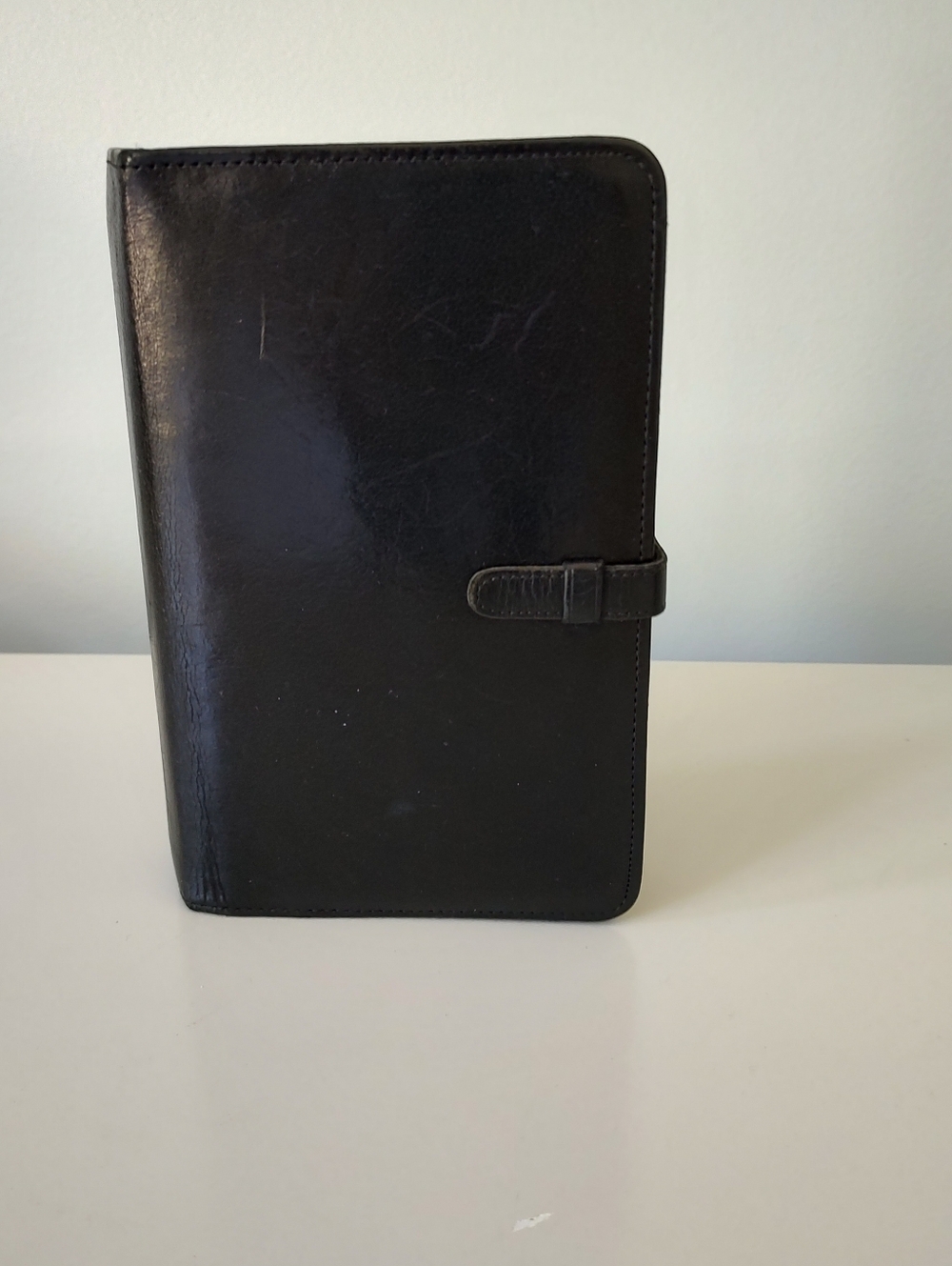 Vintage Coach Leather Planner Black 90s Y2K Rare